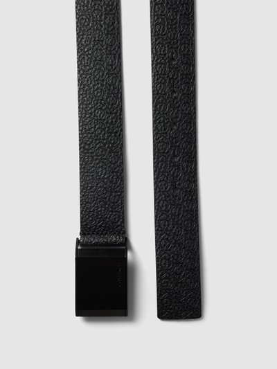 CK Calvin Klein Leren riem met klemgesp Zwart - 3