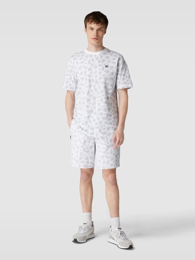 PUMA PERFORMANCE Korte broek met all-over print, model 'DOWNTOWN' Offwhite - 1