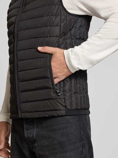 NAUTGÅRD Regular Fit Weste in Stepp-Optik Black 6
