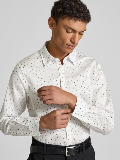 ARMANI EXCHANGE Freizeithemd mit Knopfleiste Modell 'CAMICIA' Weiss 3