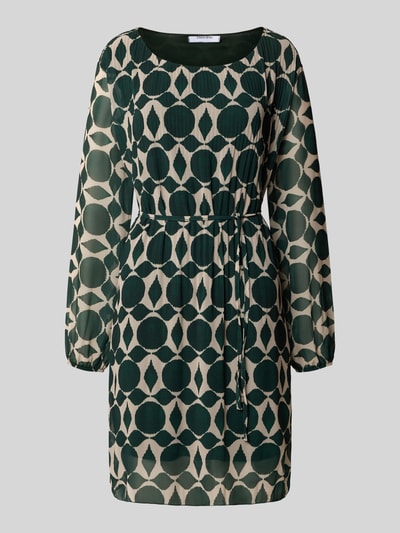 ZABAIONE Jurk met structuurmotief, model 'Sara' Donkergroen - 2