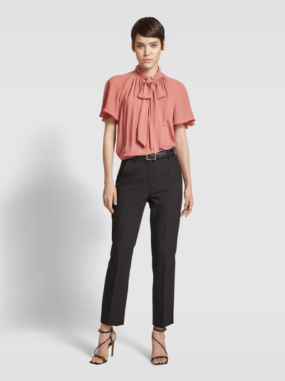 Lauren Ralph Lauren Comfortabele blouse met plooien, model 'FARHINA' Oudroze - 1