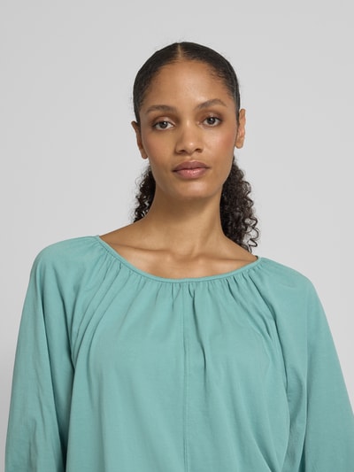 Christian Berg Woman Blusenshirt mit elastischen Abschlüssen Aqua 3