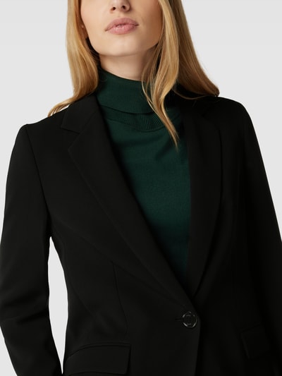 BOSS Black Women Blazer met reverskraag, model 'JOCALUA' Zwart - 3