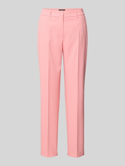 Betty Barclay Regular Fit Stoffhose mit Bügelfalten Pink 2