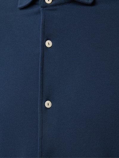 MC2 Saint Barth Vrijetijdsoverhemd met knoopsluiting, model 'AMALFI' Marineblauw - 2