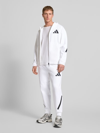 adidas Sportswear Sweatpants mit elastischem Bund Weiss 1