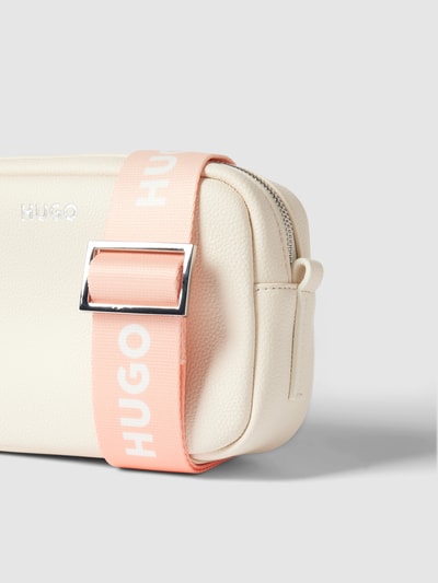 HUGO Camera Bag mit Label-Detail Modell 'BEL' Offwhite 3