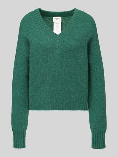 Weekend Max Mara Regular Fit Pullover aus Alpaka-Mix Modell 'VISITA' Gruen 2
