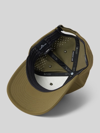 Quiksilver Basecap mit Label-Patch Modell 'ADAPTED' Oliv 2