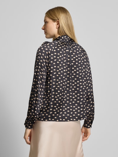 Rinascimento Blouse met strikdetail Zwart - 5