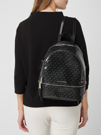 Michael kors glossy backpack sale