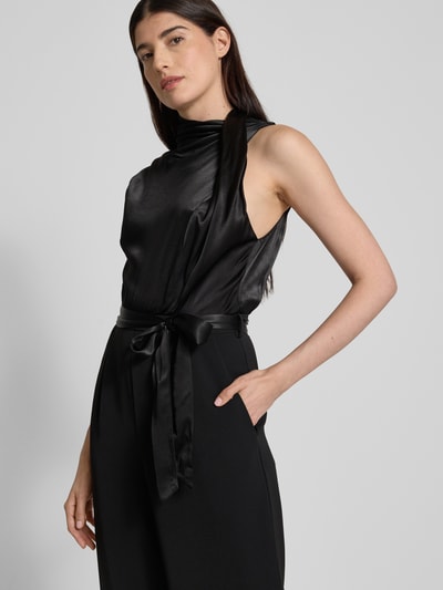 Forever New Jumpsuit met strikceintuur Zwart - 3