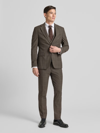 MCNEAL Stoffhose mit Gesäßtaschen Mittelbraun 1