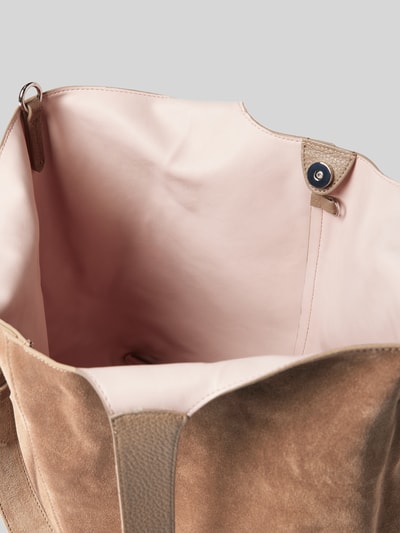 Coccinelle Handtasche mit Tragehenkel Taupe 5