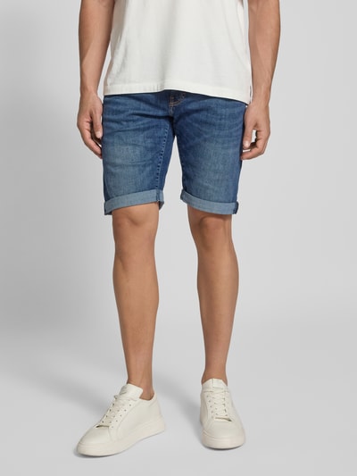 Pierre Cardin Jeansshorts mit Eingrifftaschen Modell 'Sisteron' Blau 4