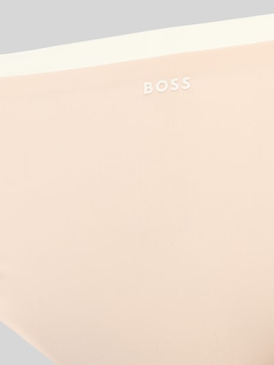 BOSS Slip mit Kontrastbesatz aus Mikrofaser Modell 'HIPSTER_B.MIRAGE' Beige 2