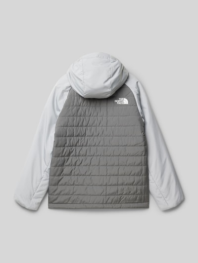 The North Face Steppjacke mit Label-Print Modell 'NEVER STOP' Mittelgrau 3