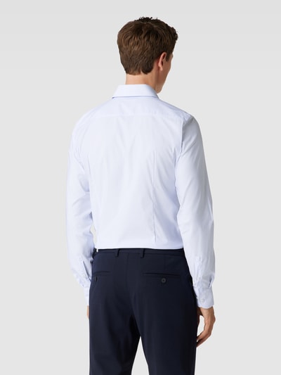 BOSS Slim Fit Business-Hemd mit Karomuster Modell 'Hank' Bleu 5