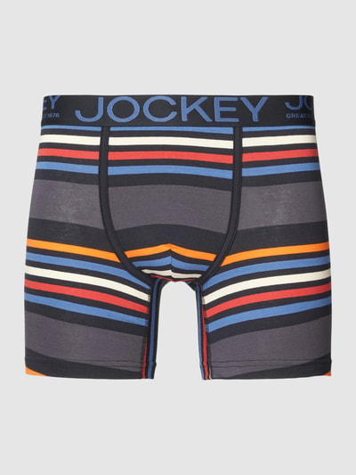 Jockey Trunks mit Streifenmuster Black 1