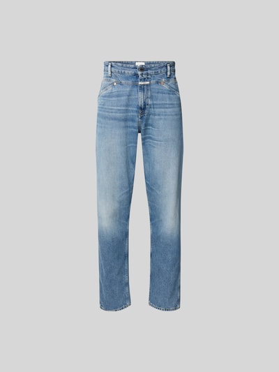 Closed Tapered Fit Jeans aus reiner Baumwolle Jeansblau 1