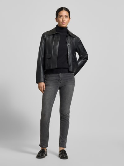 Betty Barclay Jeansy o kroju slim fit z 5 kieszeniami Ciemnoszary 1