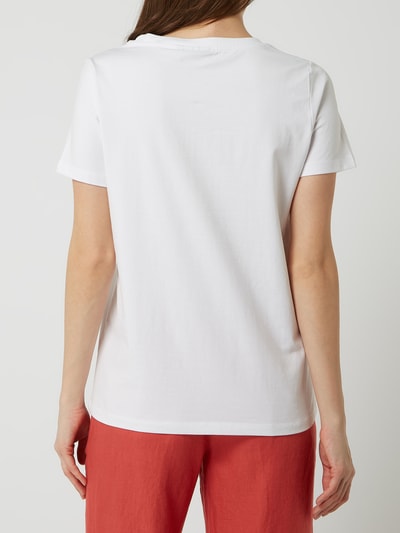 Fransa T-Shirt mit Stretch-Anteil Modell 'Zashoulder' Weiss 5