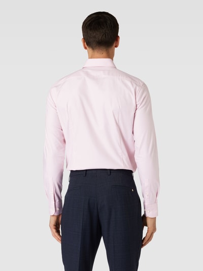 BOSS Slim fit zakelijk overhemd met kentkraag, model 'Hank' Rosé - 5