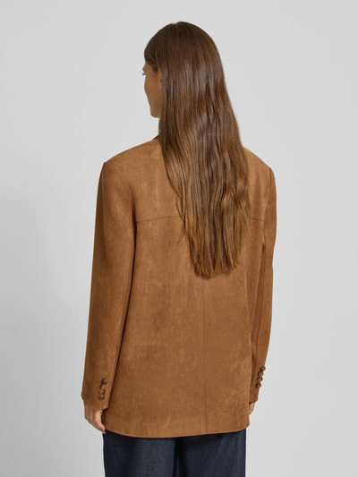 LeGer by Lena Gercke Lange blazer met knoopsluiting Cognac - 5