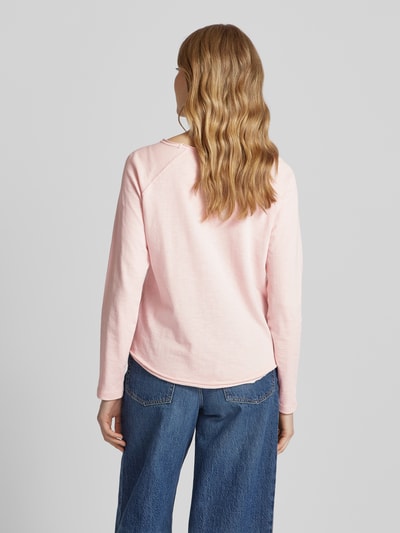 Smith and Soul Longsleeve mit Rundhalsausschnitt Rosa 5