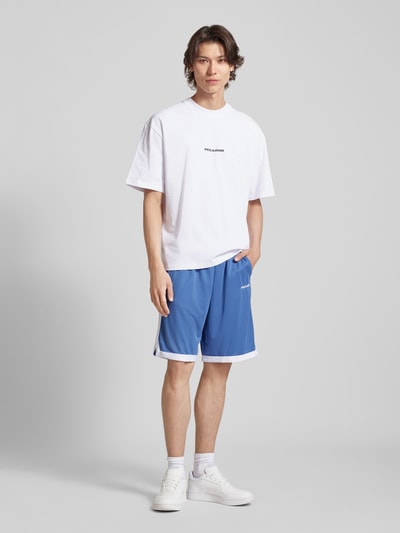 Pegador Oversized T-shirt met labelprint, model 'COLNE' Wit - 1