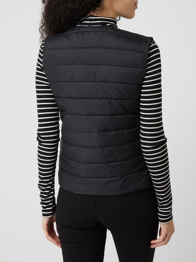 Montego Lichte bodywarmer met opstaande kraag  Zwart - 6