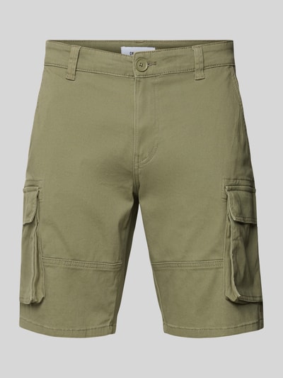 Only & Sons Bermuda met cargozakken, model 'CAM STAGE' Olijfgroen - 2
