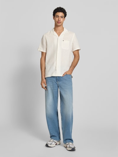 Tommy Jeans Loose Fit Jeans aus Baumwoll-Mix Blau 1