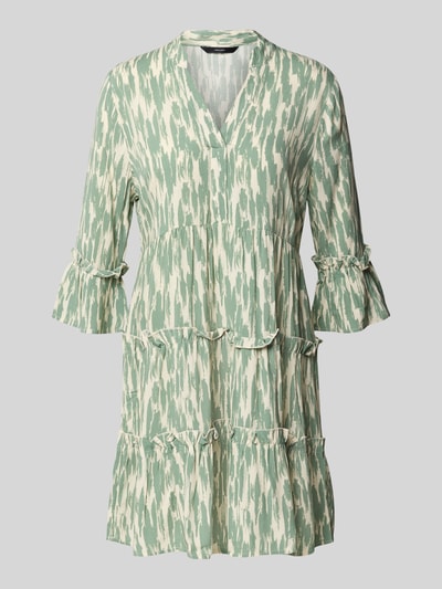 VERO MODA Mini-Tunikakleid aus reiner Viskose Modell 'EASY JOY' Schilf 2