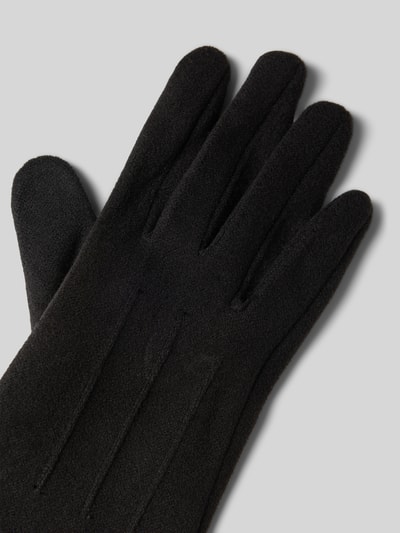 EEM Handschoenen met deelnaden Zwart - 3