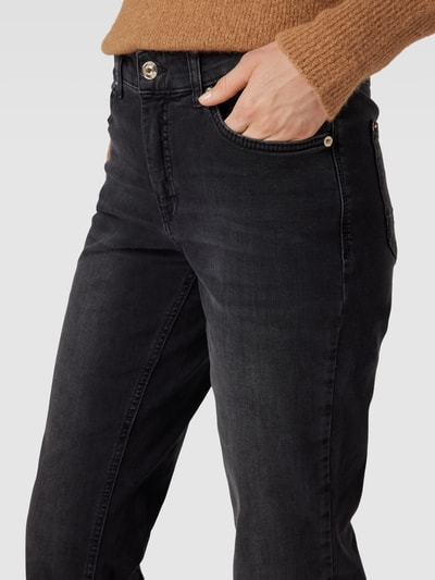 MAC Slim fit jeans met 5-pocketmodel, model 'MELANIE' Antraciet - 3