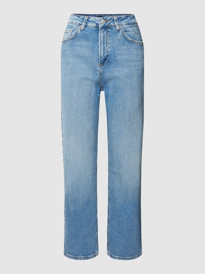 LTB Jeansy o kroju relaxed fit z wysokim stanem i dodatkiem streczu model ‘Myla Zip’ Błękitny 2