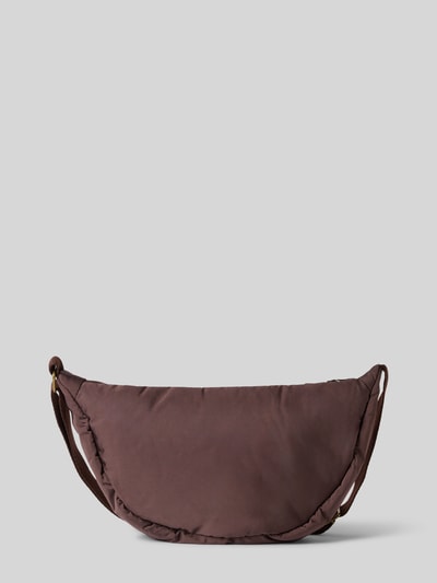 STUDIO NOOS Crossbody Bag mit Label-Detail Dunkelbraun 4