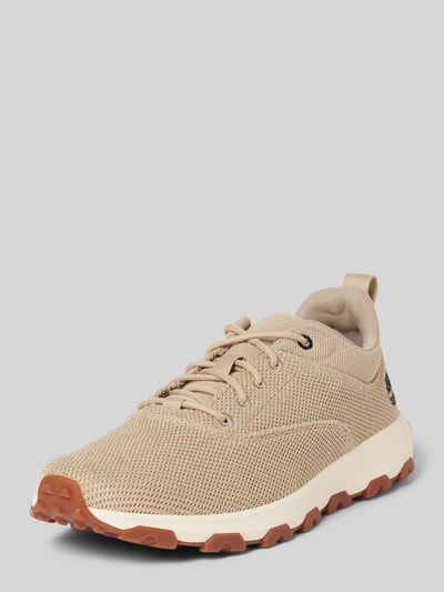 Timberland Sneaker mit Strukturmuster Modell 'Winsor Park' Beige 1