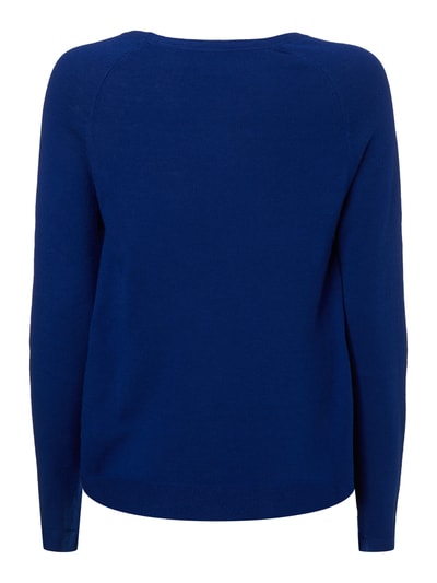 Marc O'Polo Pullover aus Baumwoll-Woll-Mix Royal 3