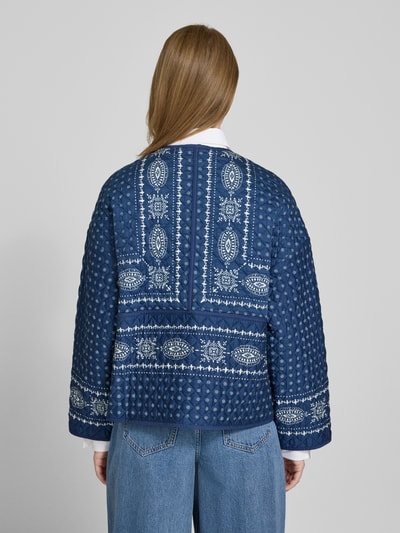 Weekend Max Mara Relaxed fit gewatteerd jack van puur katoen, model 'JADER' Marineblauw - 5