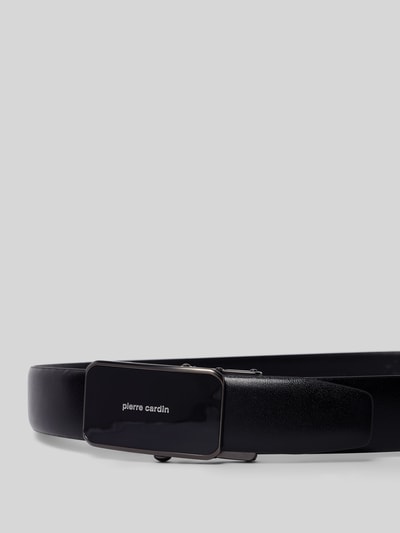 Pierre Cardin Gürtel aus Leder Metallic Black 2