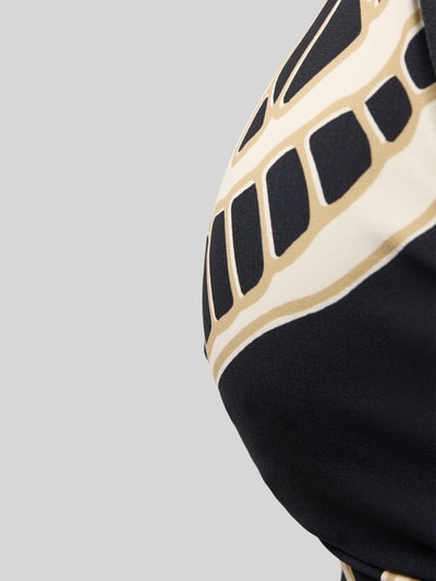 Barts Bikinitop met knoopdetail, model 'BUHRN' Zwart - 2