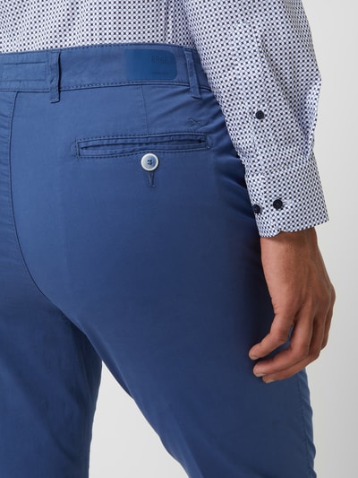 Brax Broek met labelpatch Blauw - 3