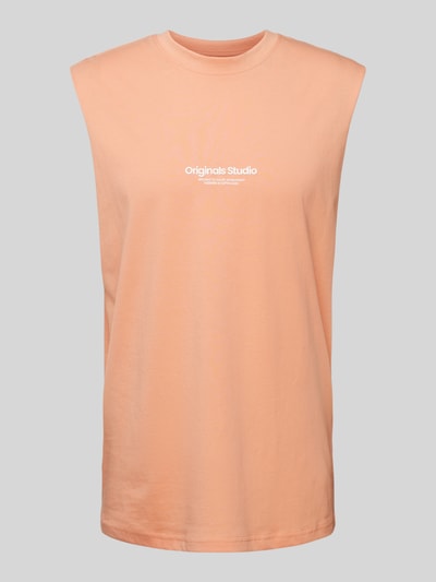 Jack & Jones Tanktop mit Label-Print Apricot 2