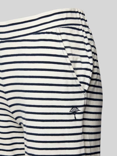 JOOP! Collection Straight Leg Pyjama-Hose Modell 'COSY' Weiss 2