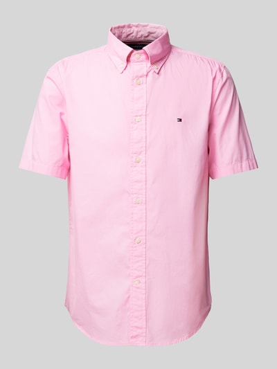 Tommy Hilfiger Regular Fit Freizeihemd mit Button-Down-Kragen Modell 'FLEX' Rosa 2