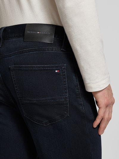 Tommy Hilfiger Slim Fit Jeans im 5-Pocket-Design Modell 'BLEECKER' Marine 3