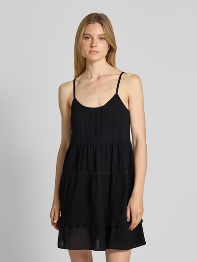 VERO MODA Minikleid mit verstellbaren Spaghettiträgern  Modell 'PRETTY' Black 4